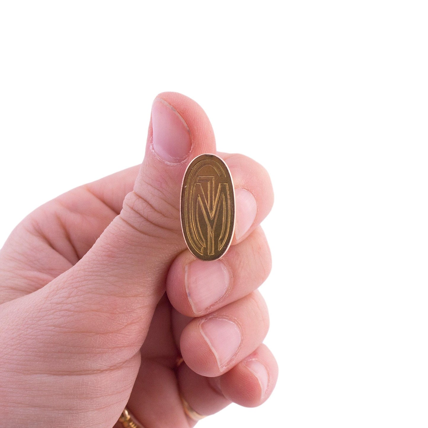 14K Gold Leaf Watch Fob