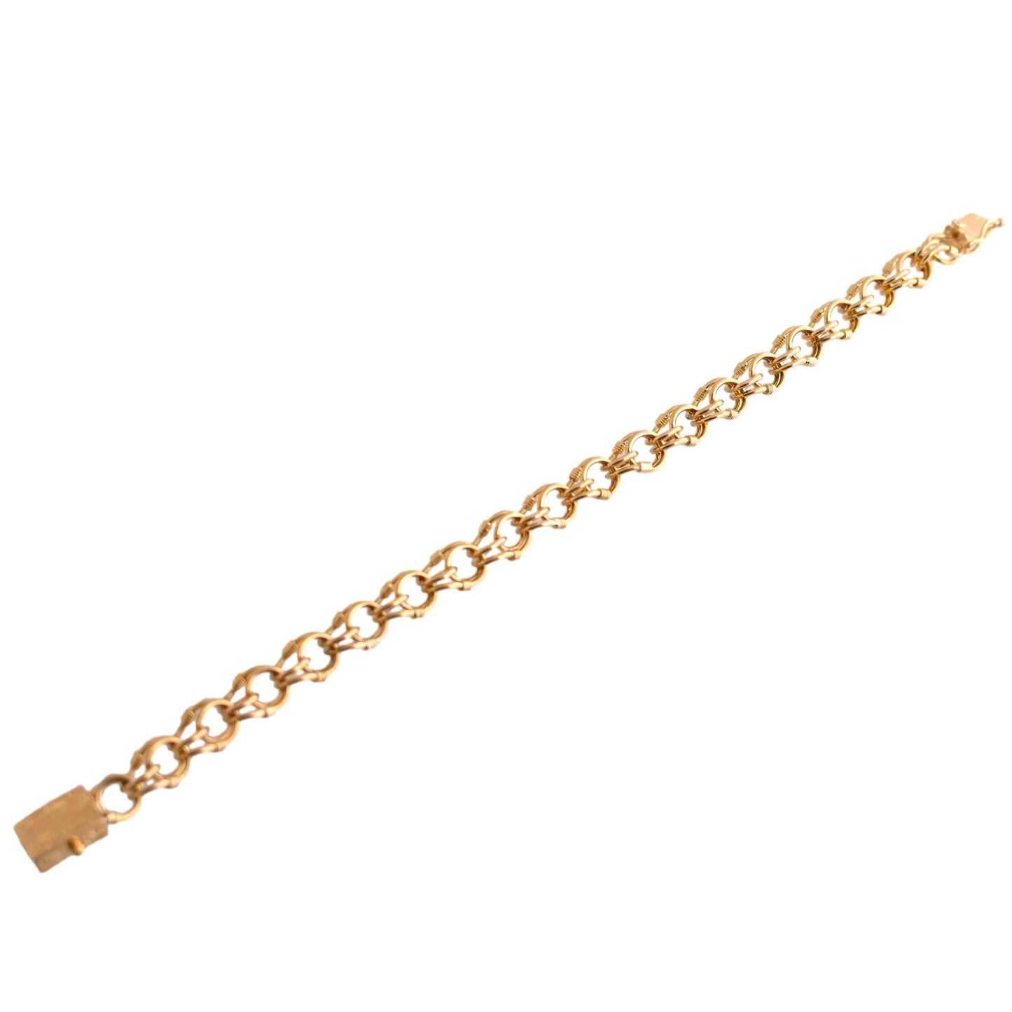Decorative Link Charm Bracelet
