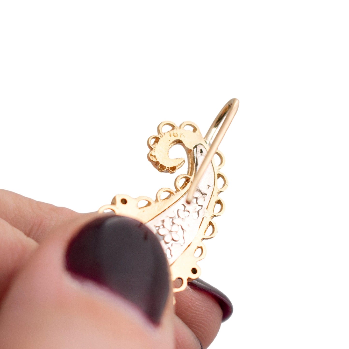 Megan Thorne Design Paisley Earrings