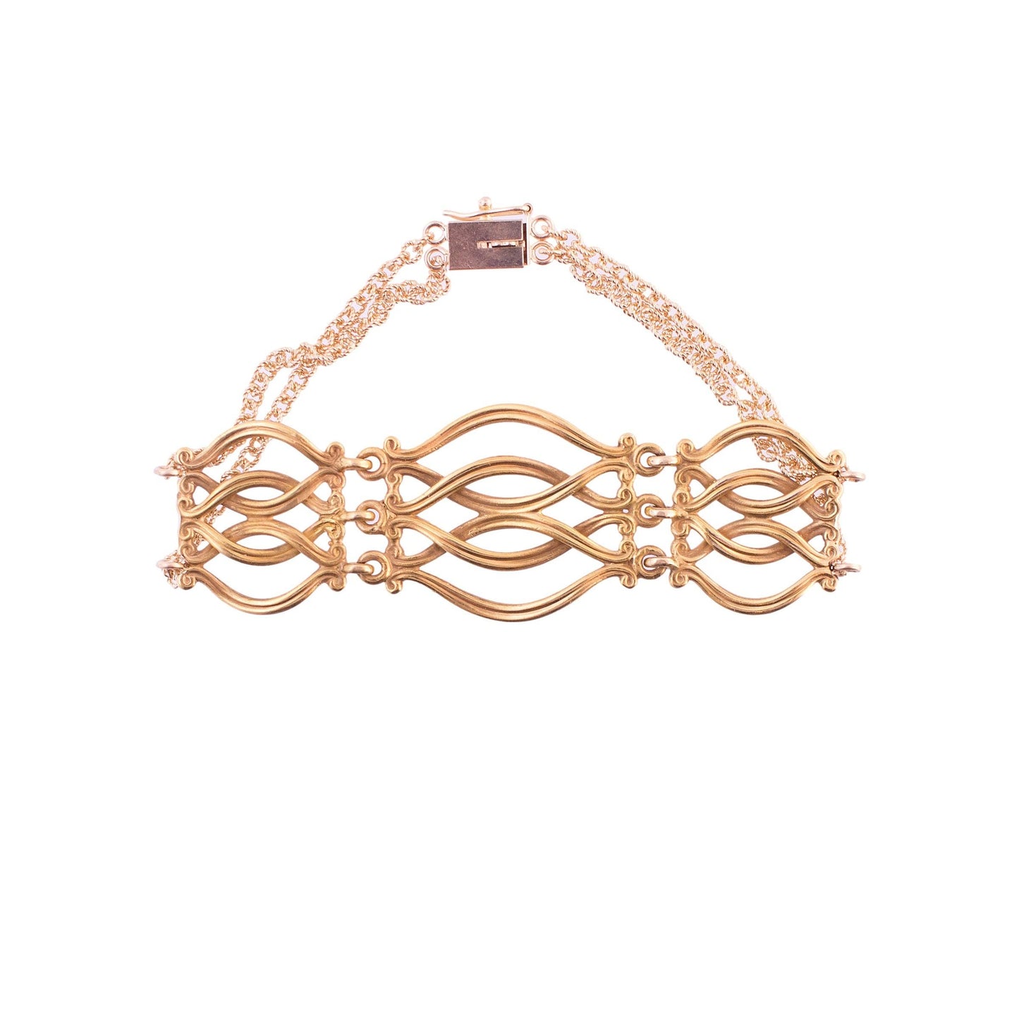 Repurposed Victorian Fob Bracelet