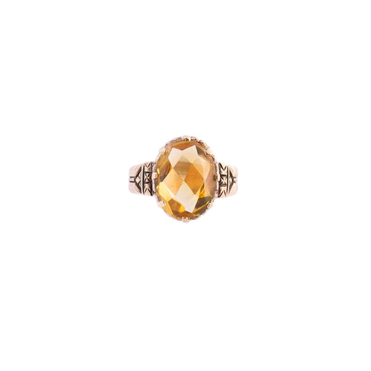 Victorian Citrine Ring
