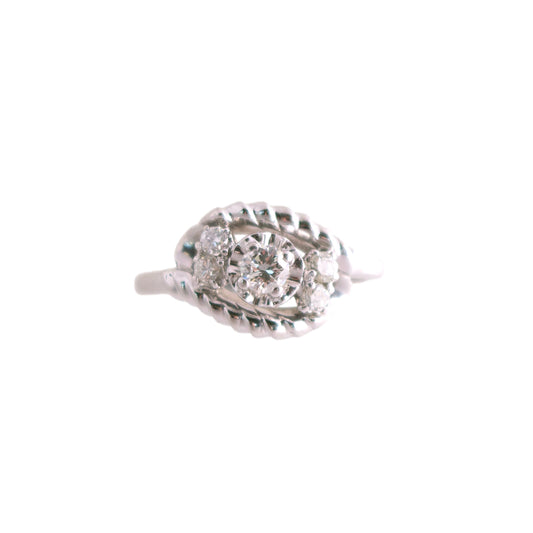 Diamond Rope Edge Ring