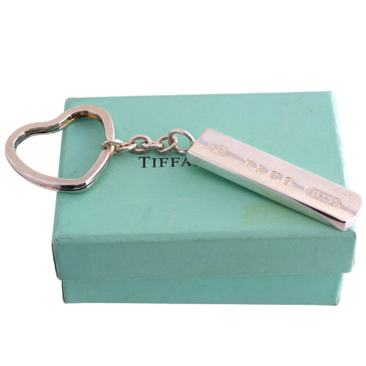 Vintage Tiffany & Co Sterling Silver Keychain