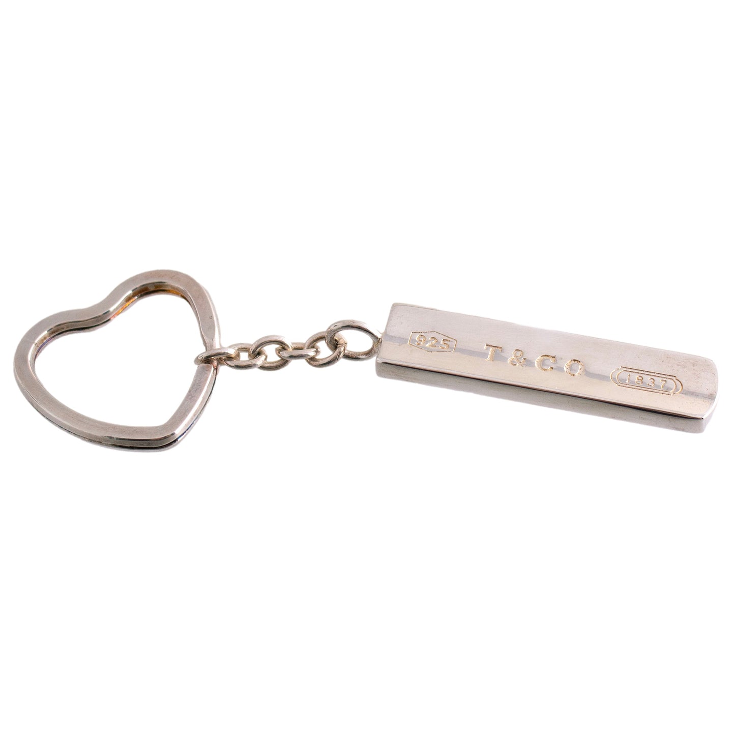 Vintage Tiffany & Co Sterling Silver Keychain