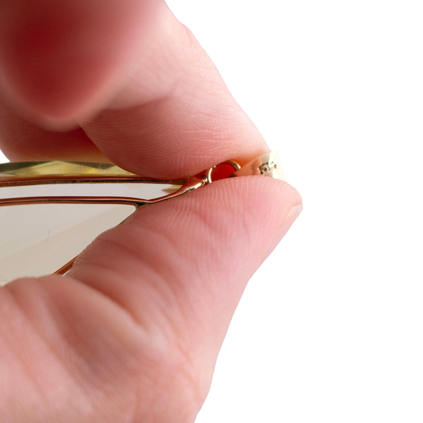 Pear Shape Citrine Pendant