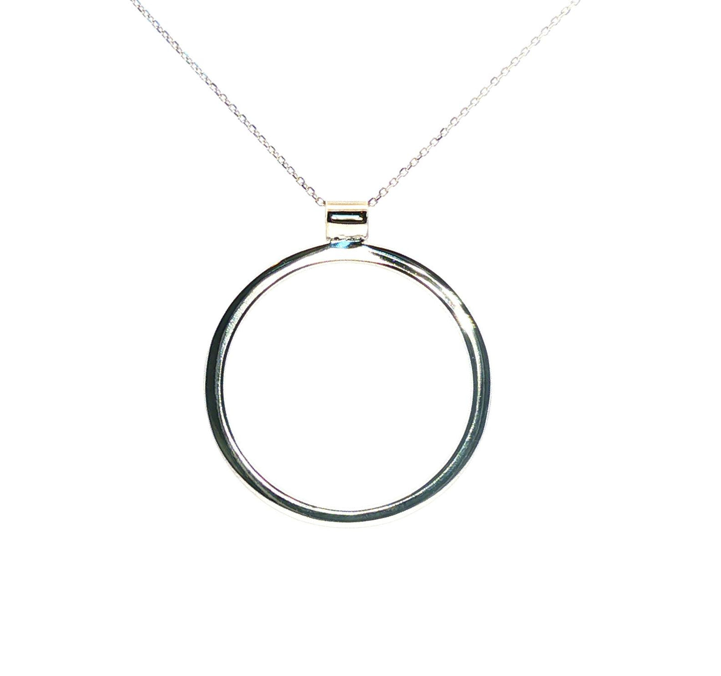 Vintage Diamond Circle Pendant with 50 diamonds weighing .50 carat total