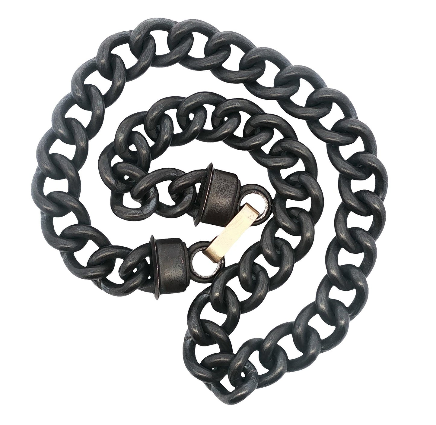 Sterling and 18k Gretchen Ventura 1600's Spanish 8 Reales Treasure coin necklace