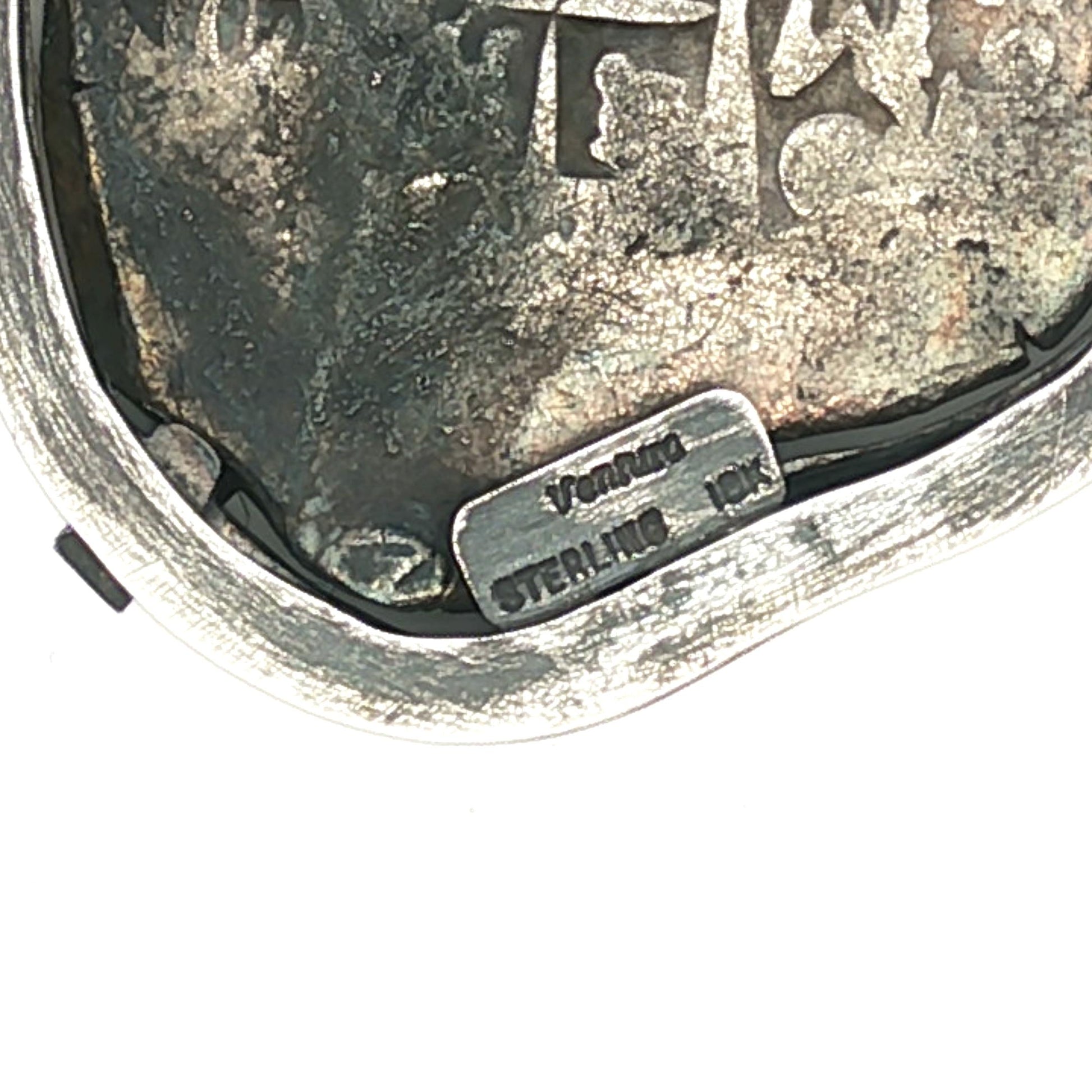 Sterling and 18k Gretchen Ventura 1600's Spanish 8 Reales Treasure coin necklace