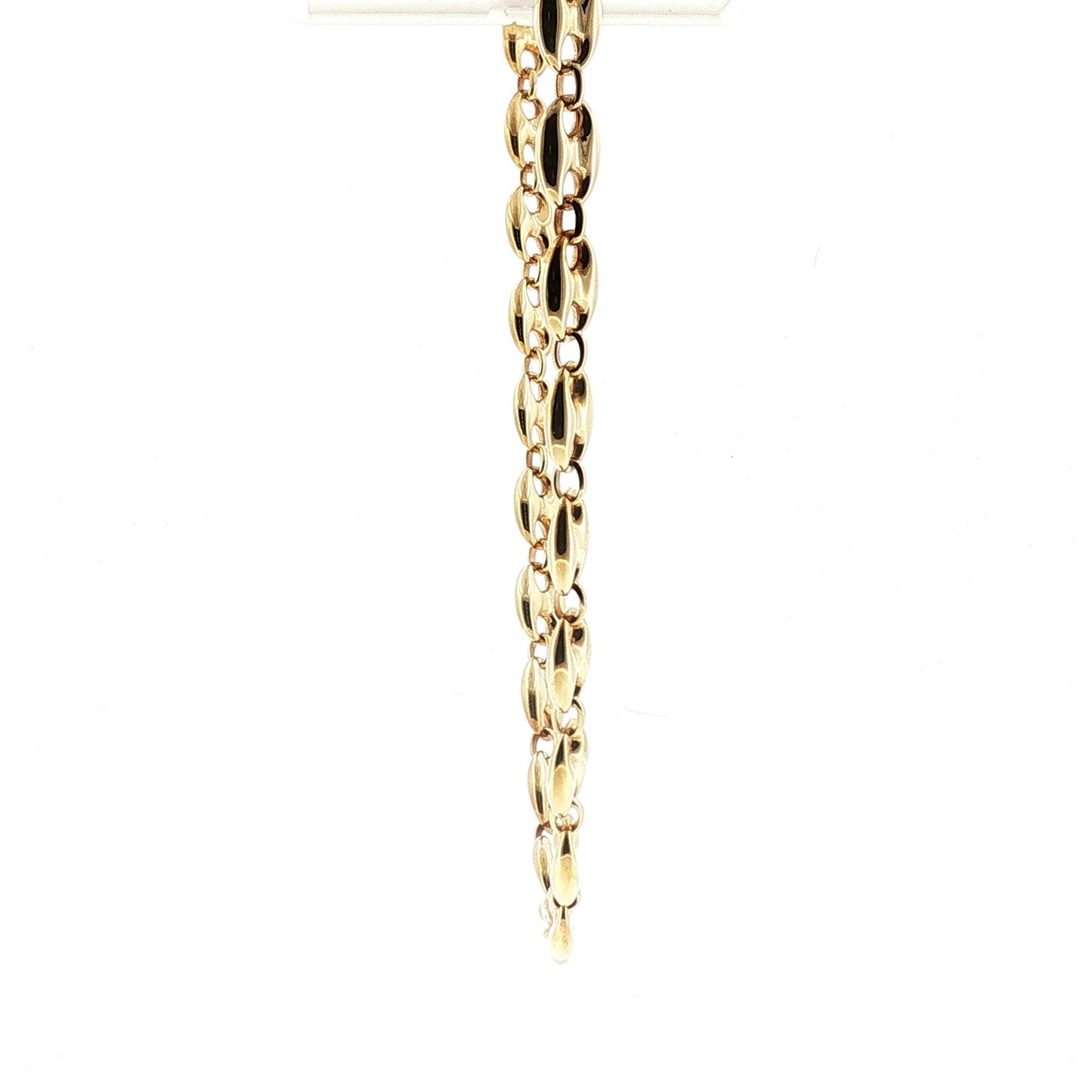 Late 20th Century 14K 24" 11.5mm Mariners Link Necklace