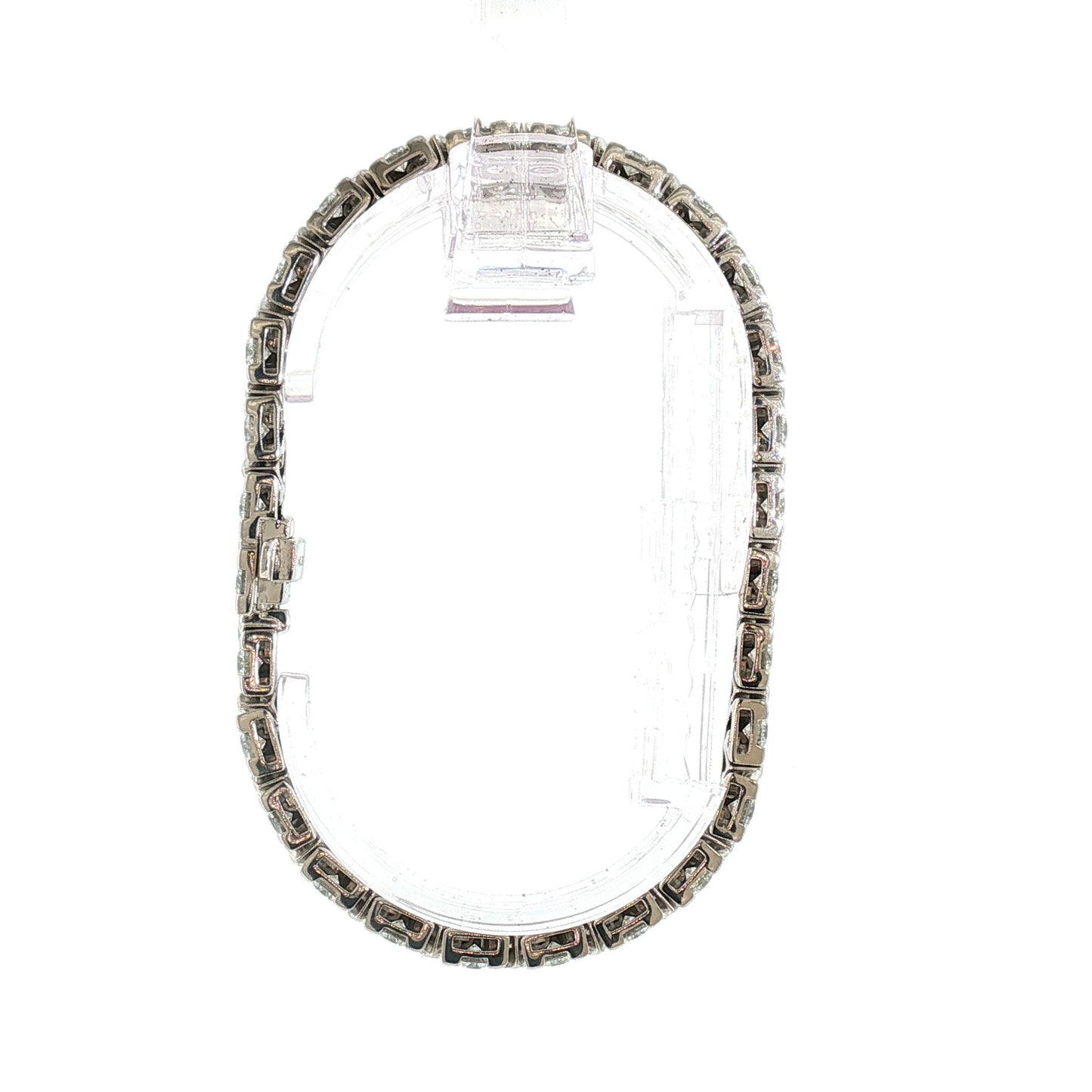 Late 20th century 14K white gold 56 diamonds weighing approximately 6.5 carats