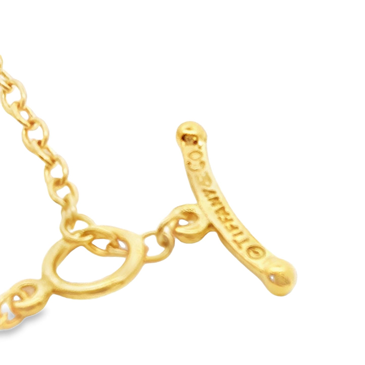 Vintage Peretti for Tiffany and Co. 18k 16" Pearls by the Yard Necklace