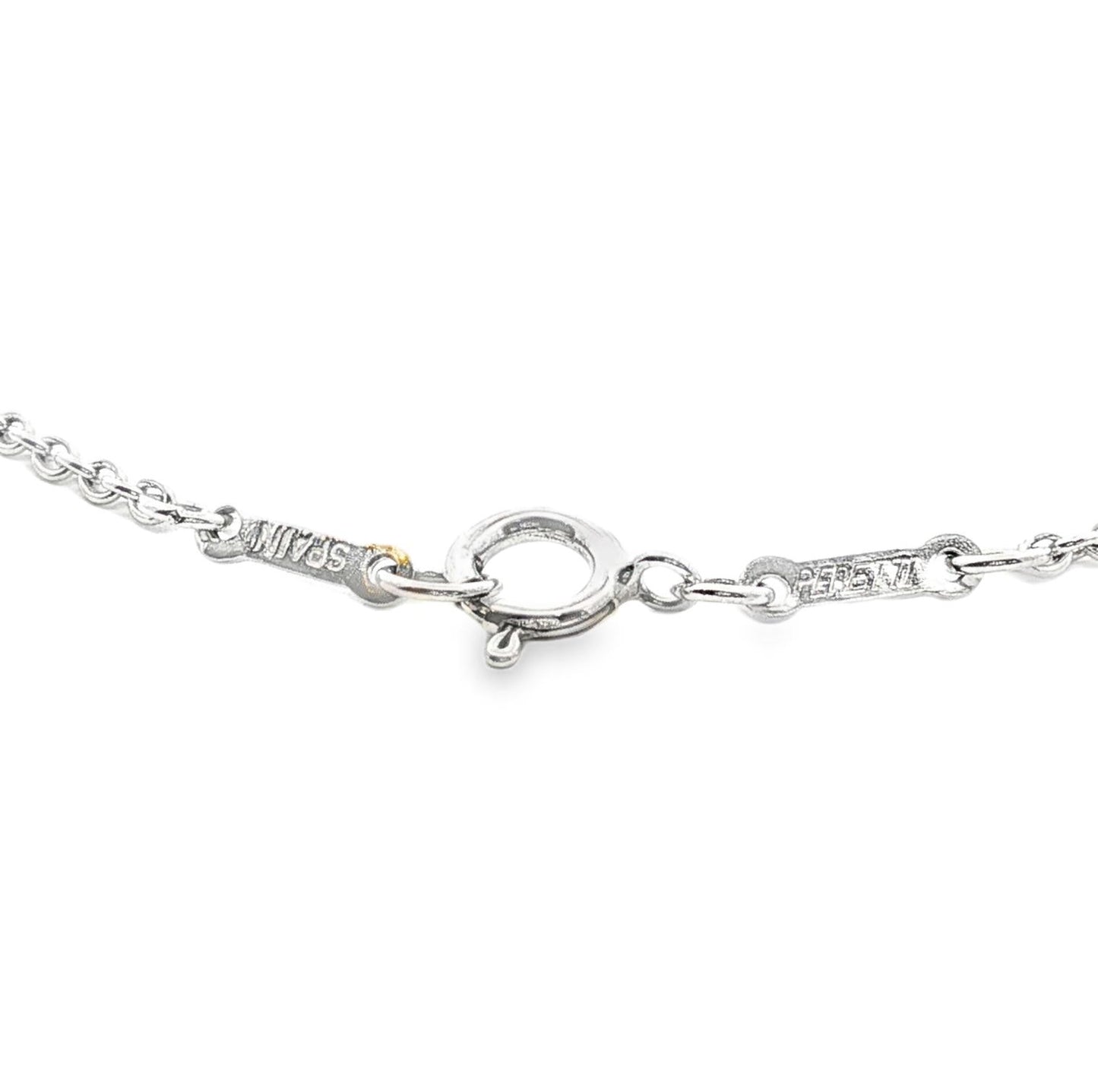 Vintage Tiffany Peretti Sterling Perfume Bottle 24" Necklace Style # 27562957