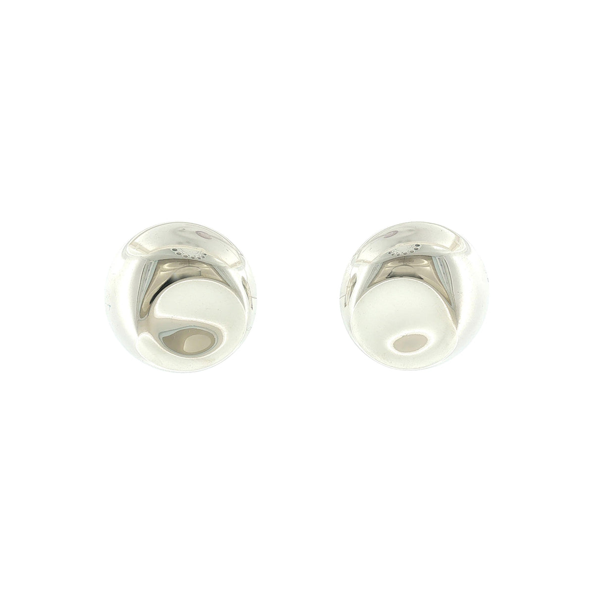 Late 20th-Century Sterling Tiffany and Co Elsa Peretti Earrings