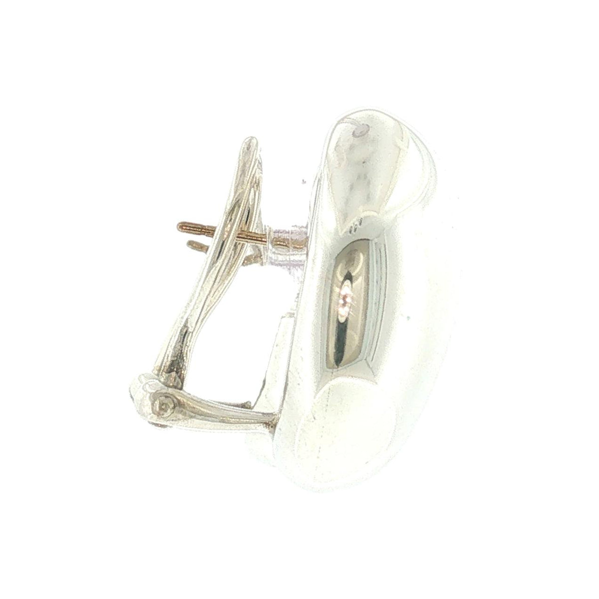 Late 20th-Century Sterling Tiffany and Co Elsa Peretti Earrings