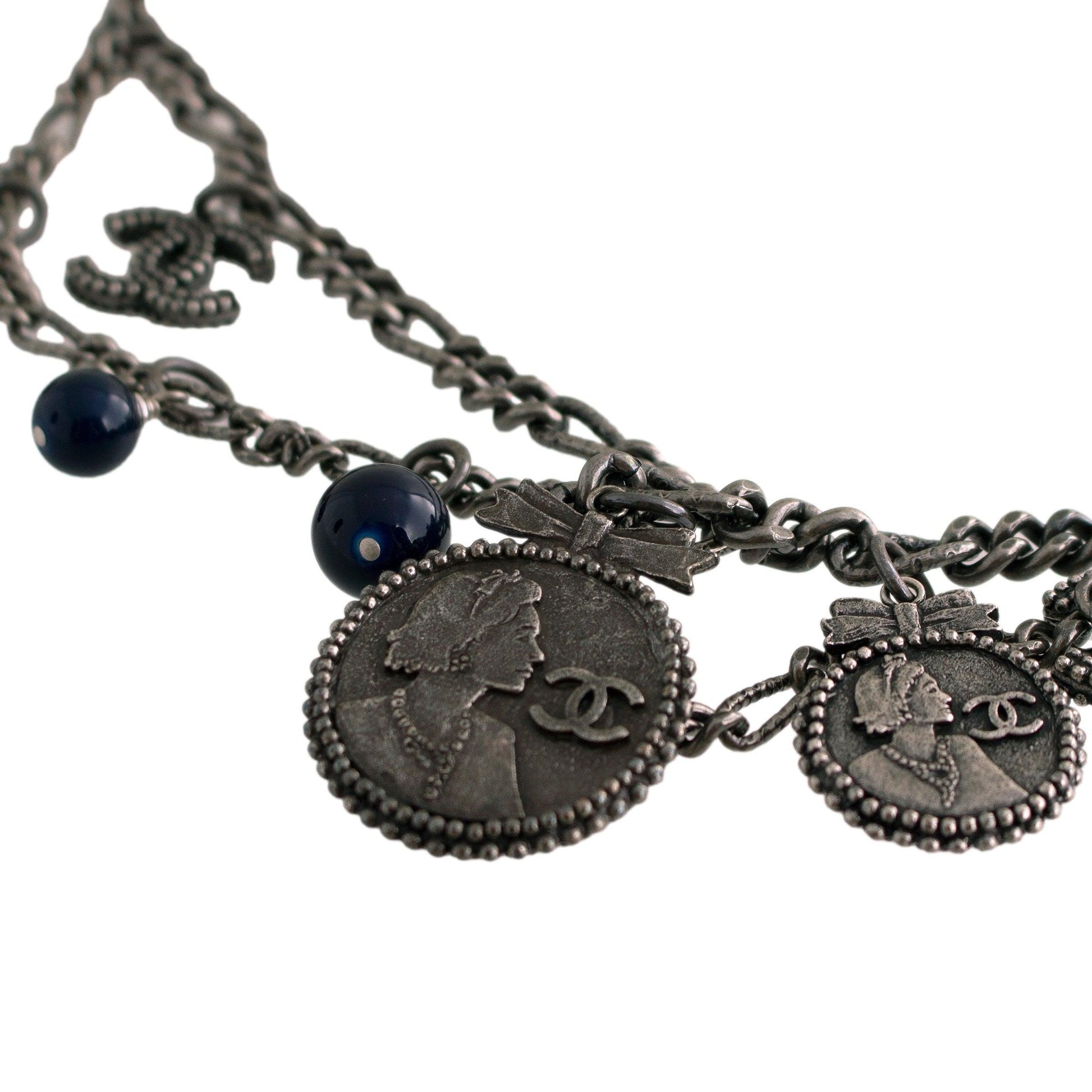 Chanel Coin Charm Necklace