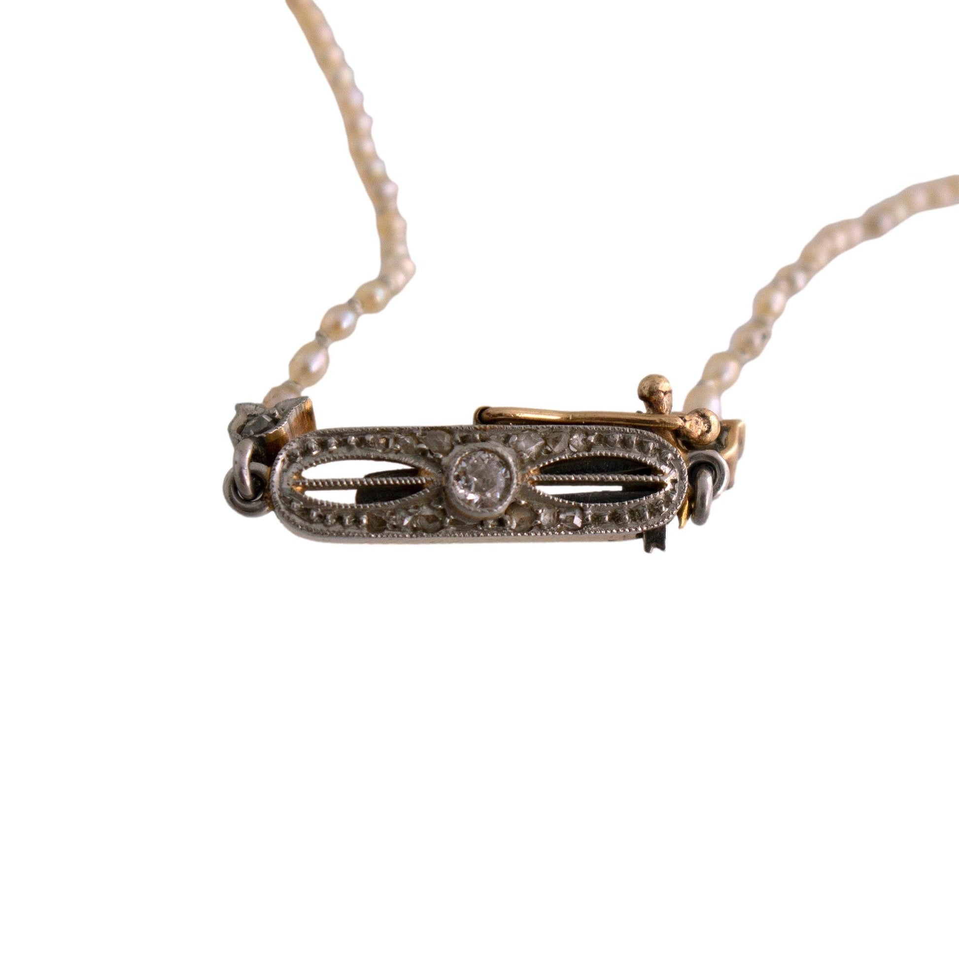 Edwardian Natural Pearl Necklace