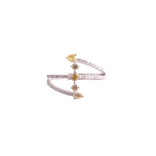 Fancy Yellow Diamond Ring by Kallati