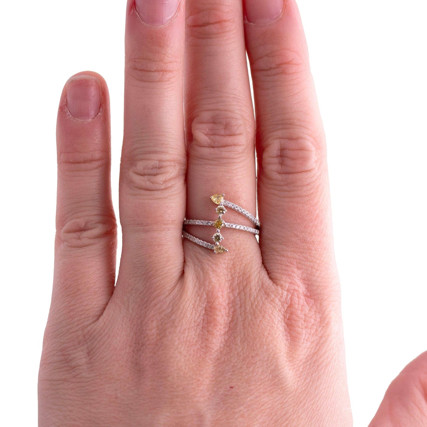 Fancy Yellow Diamond Ring by Kallati