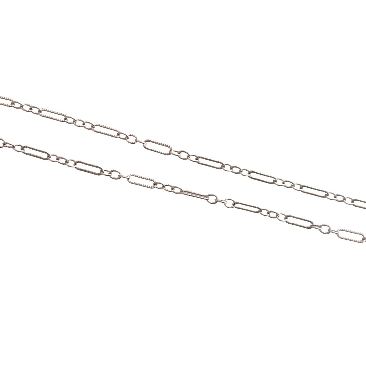 Platinum 1.06ct pear shape natural Sapphire/ 14k white gold dia bail and chain