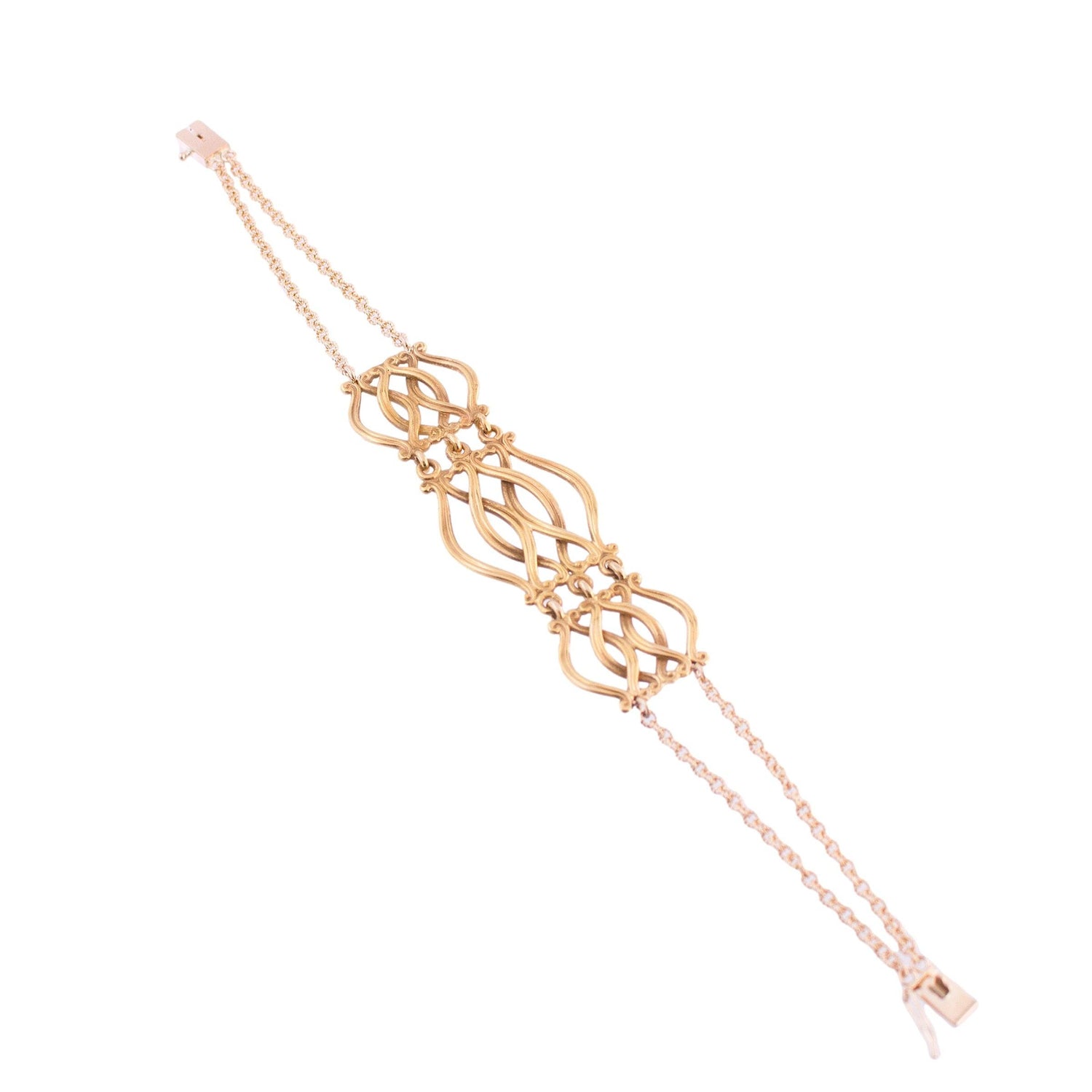 Repurposed Victorian Fob Bracelet