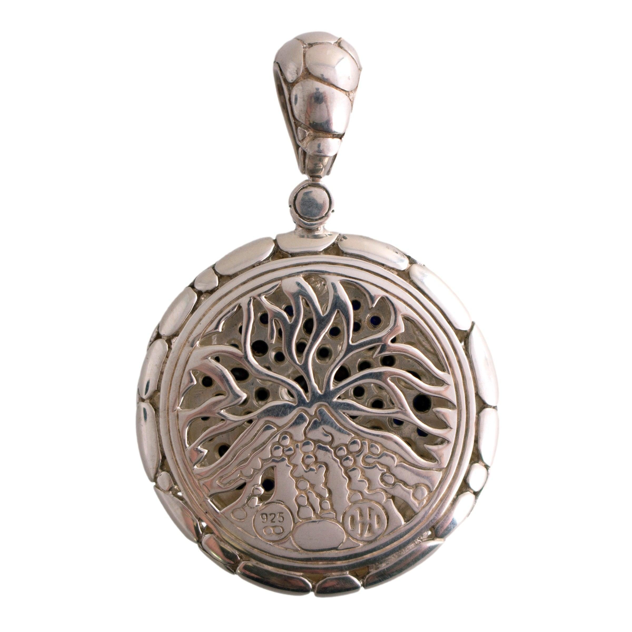 Sterling John Hardy Black Sapphire Pendant – Krombholz