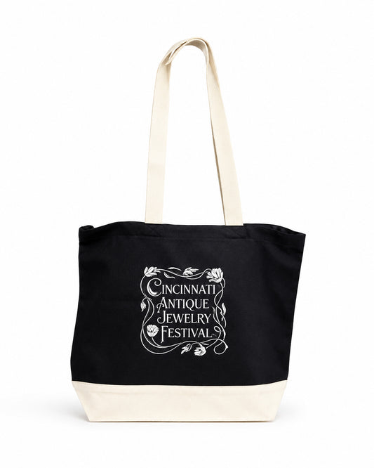 Cincinnati Antique Jewelry Festival Tote Bag