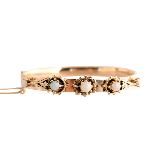 Opal Bangle Bracelet