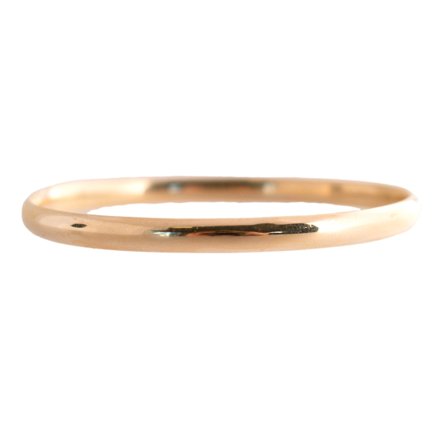 14K Gold 5mm Bangle Bracelet