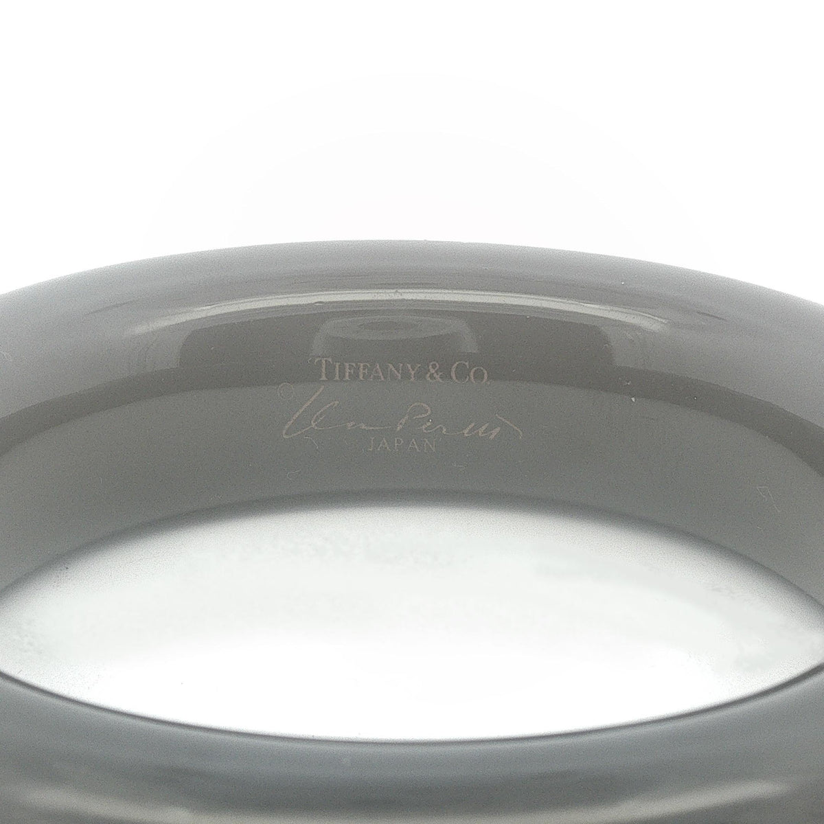 Elsa Peretti for Tiffany and Co. Black Lacquered Hardwood Bangle