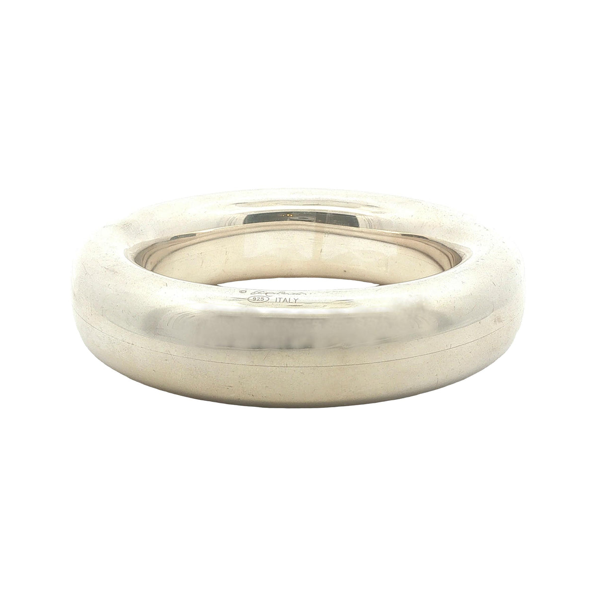 Elsa Peretti for Tiffany & Co Sterling Silver Doughnut Bangle