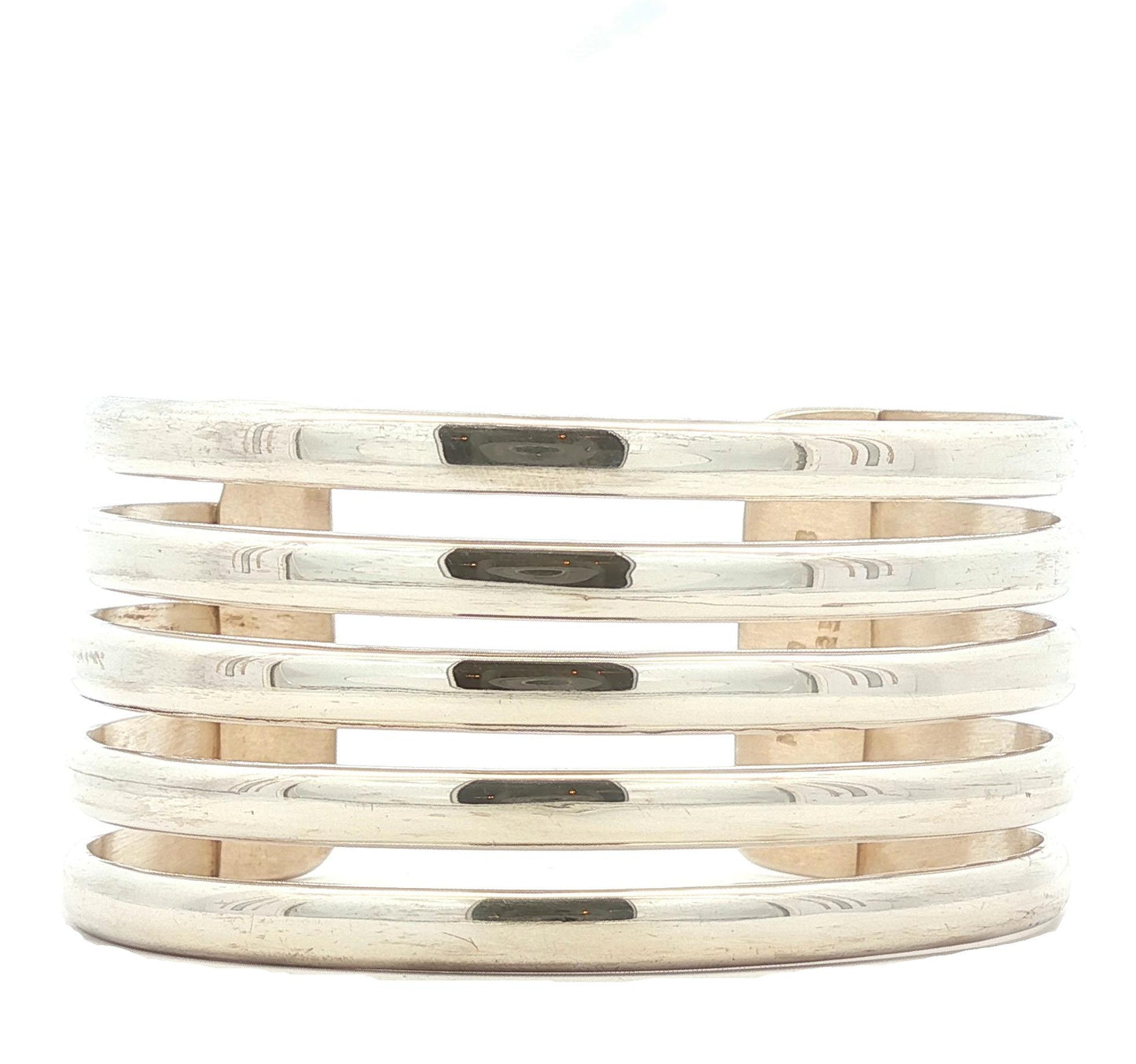 Sterling Banded Cuff Bracelet