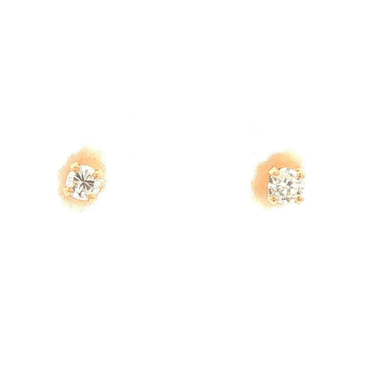 Diamond Stud Earrings 0.16ct Total Weight