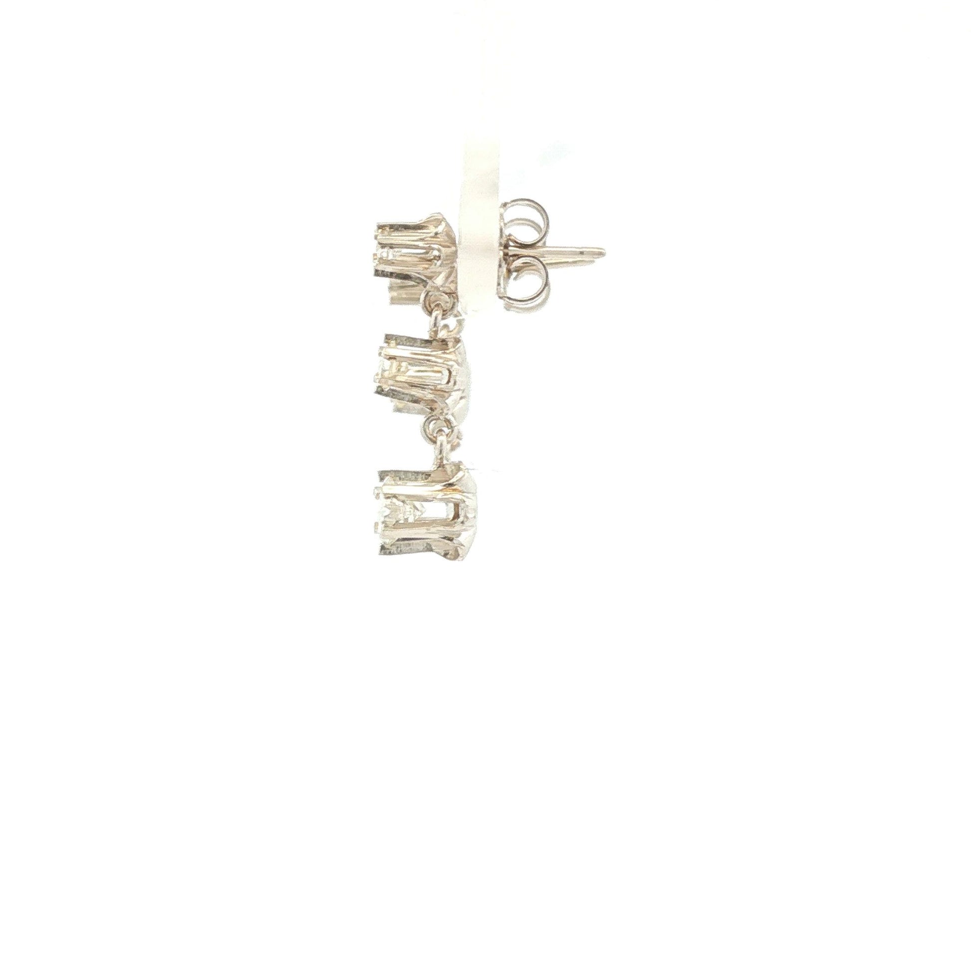 Diamond Drop Earrings
