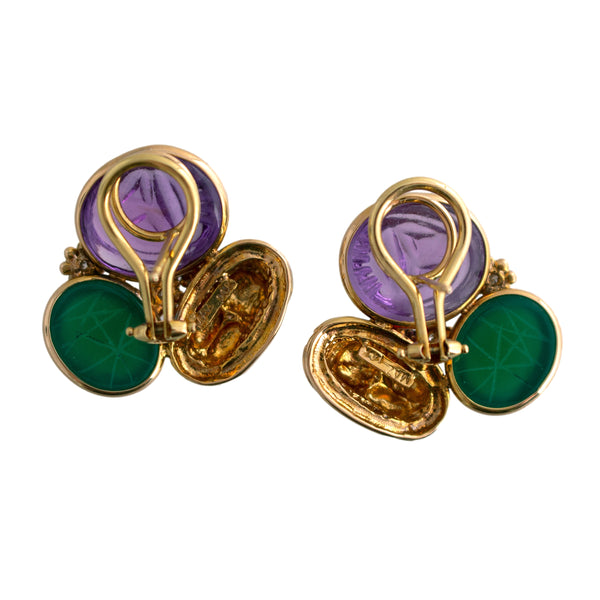 Mazza Scarab Earrings