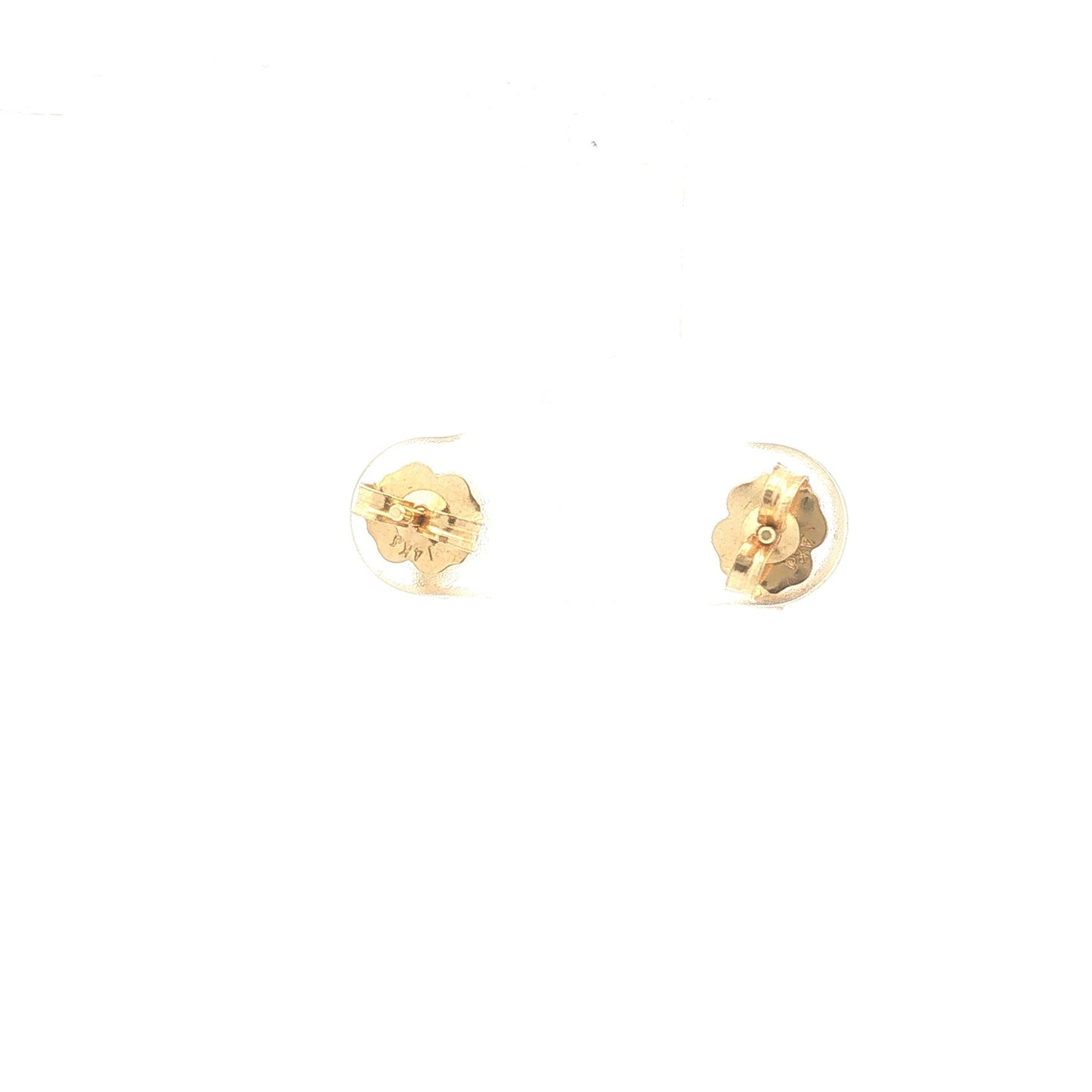 Sapphire and Diamond Stud Earrings