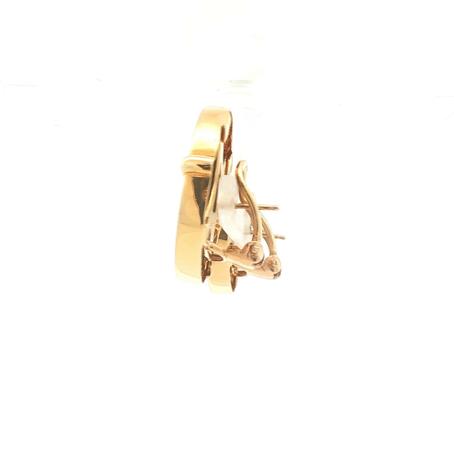 18K Gold Ancient Coin Earrings