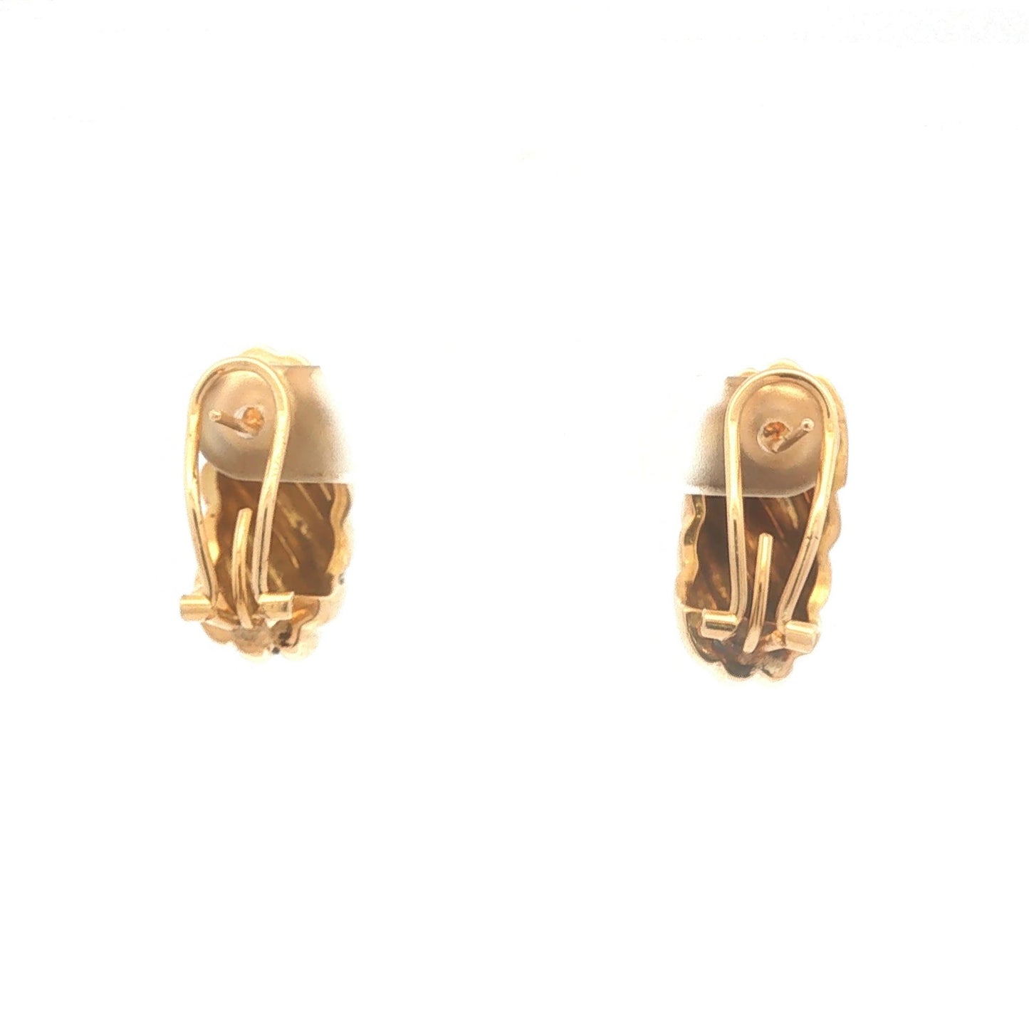 Gold Shrimp Earrings