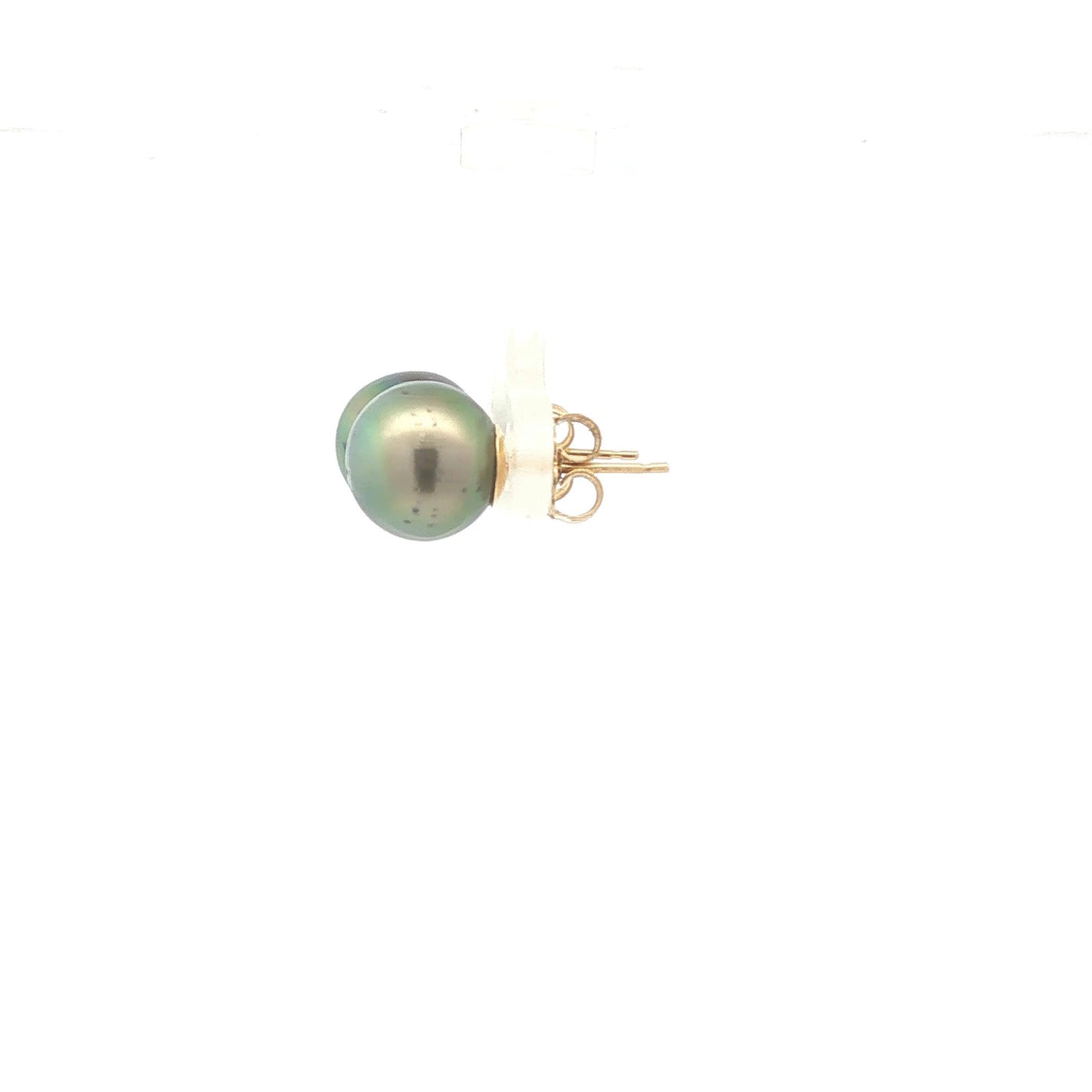 9.5mm Tahitian Pearl Stud Earrings
