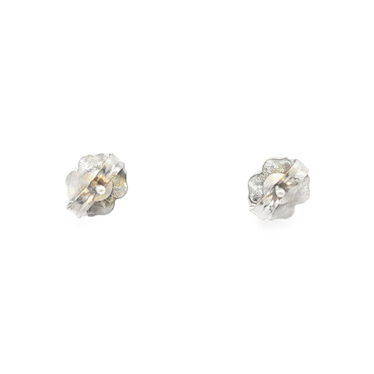 14K White Gold Diamond Studs 1.48ct Total Weight