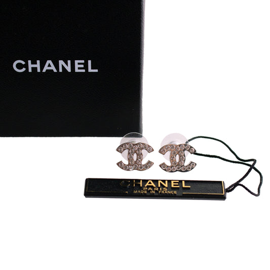 Vintage Chanel Crystal Earrings