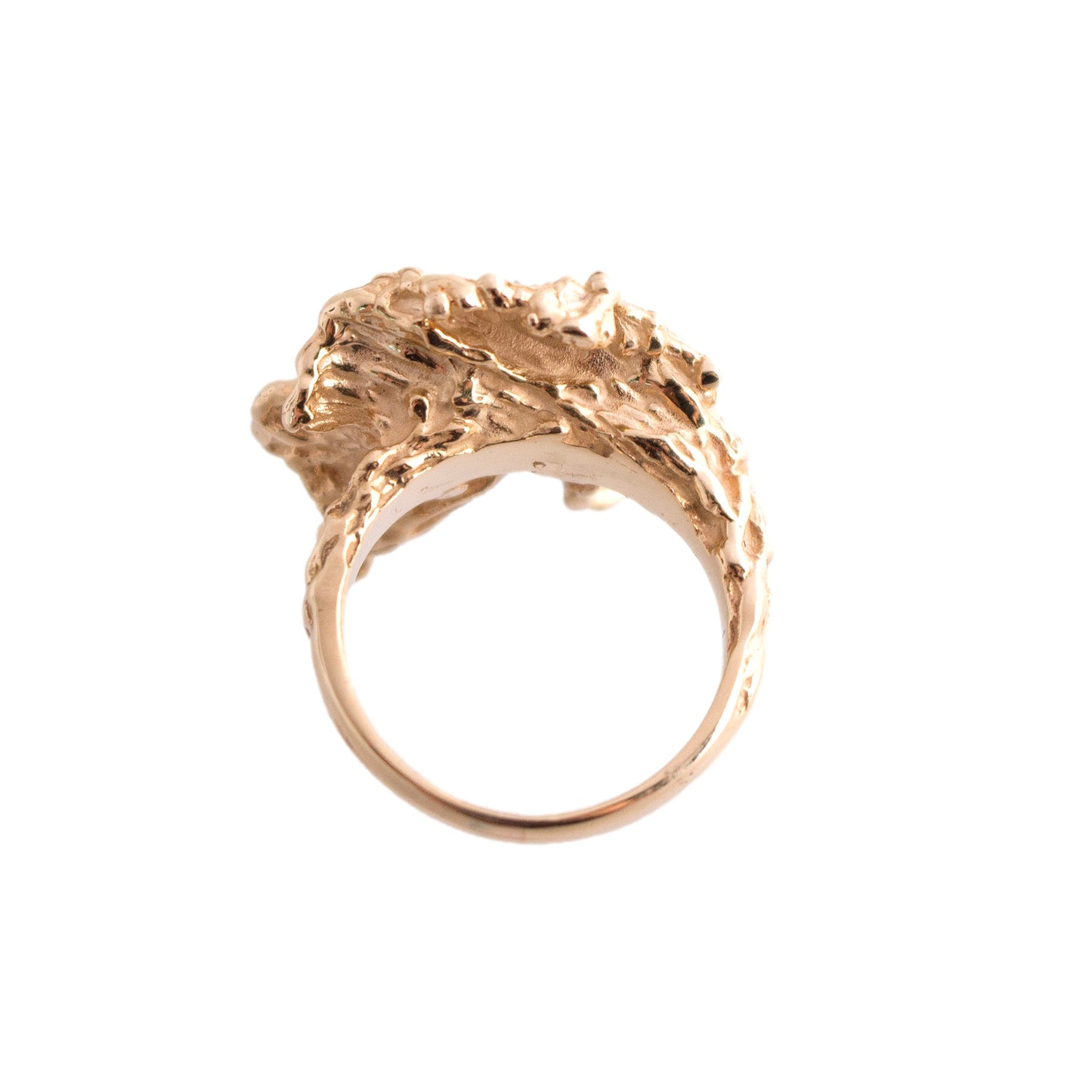 Floral Organic Diamond Ring