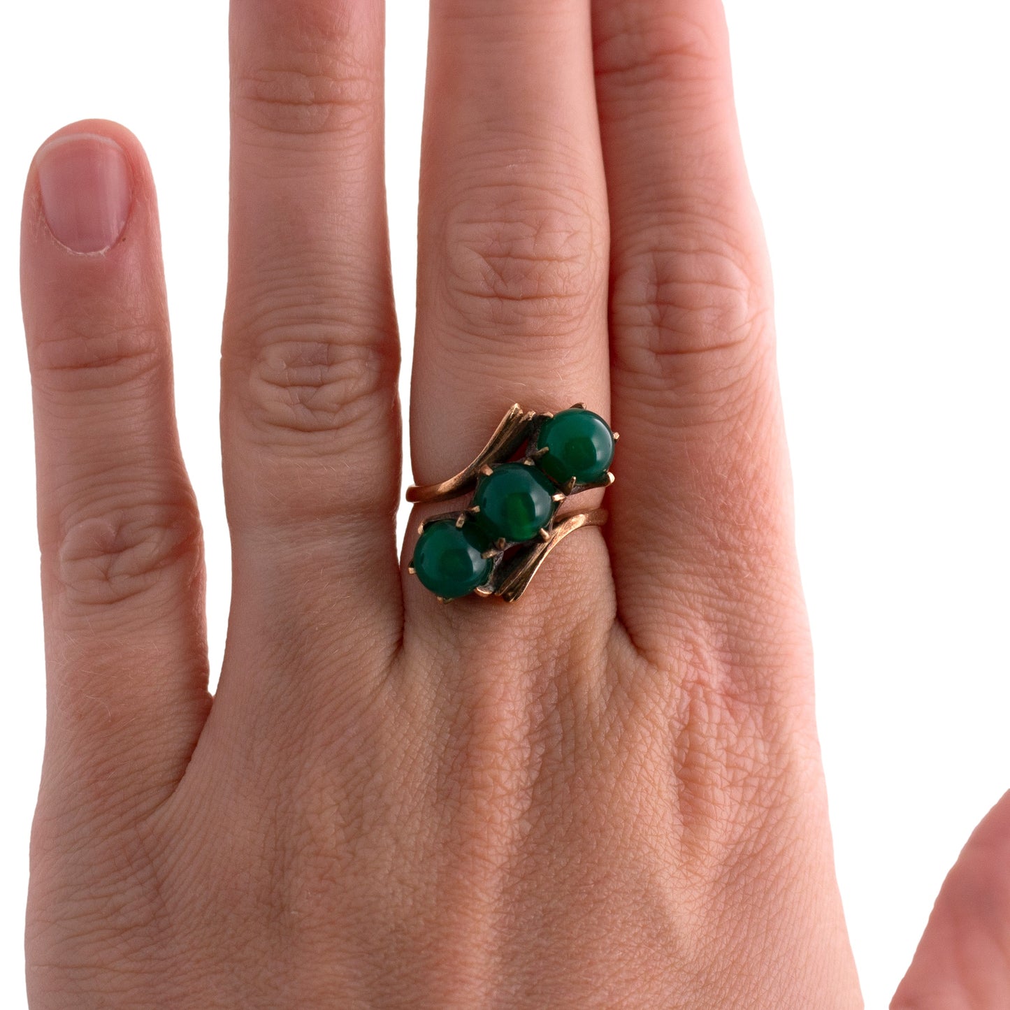 Green Onyx Ring