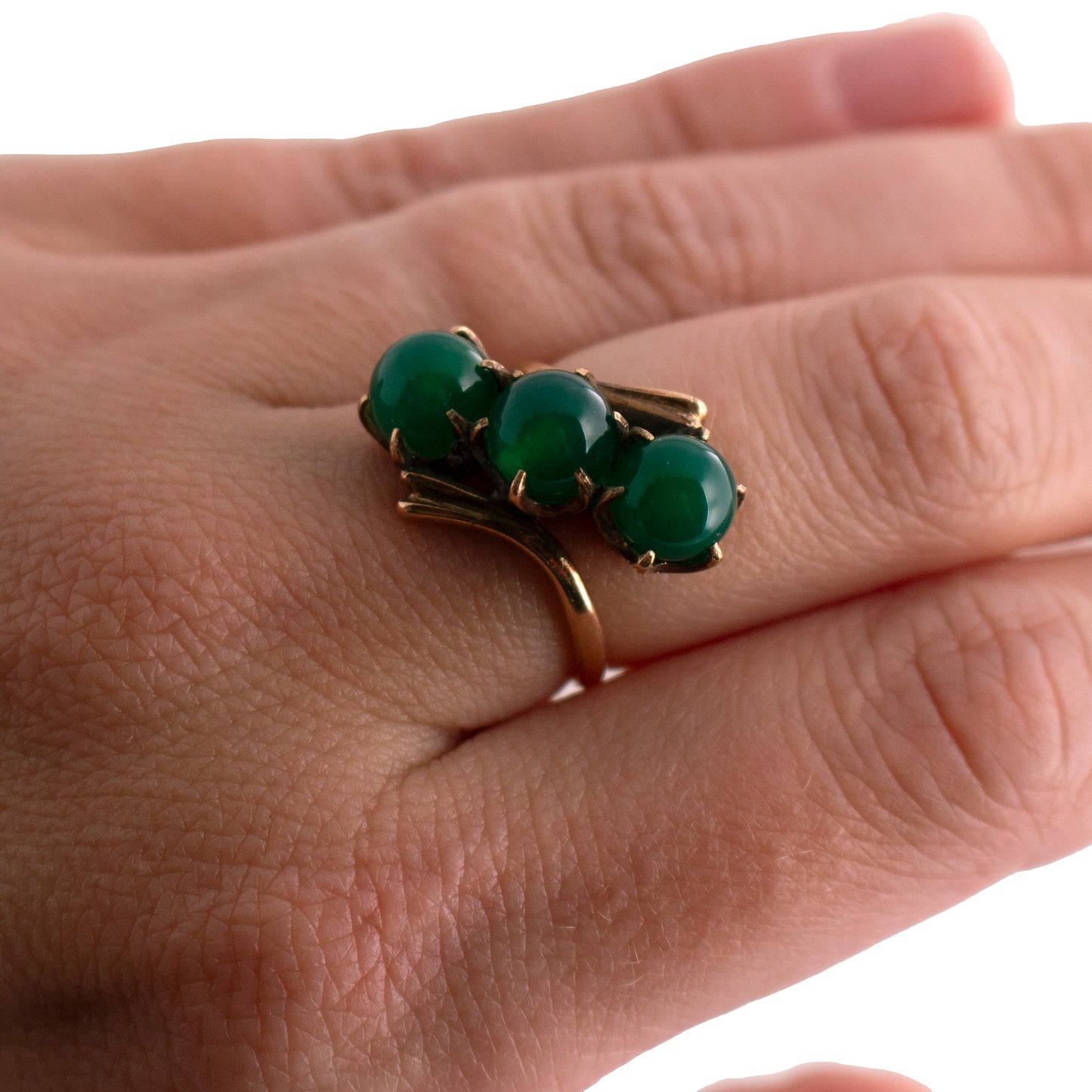 Green Onyx Ring