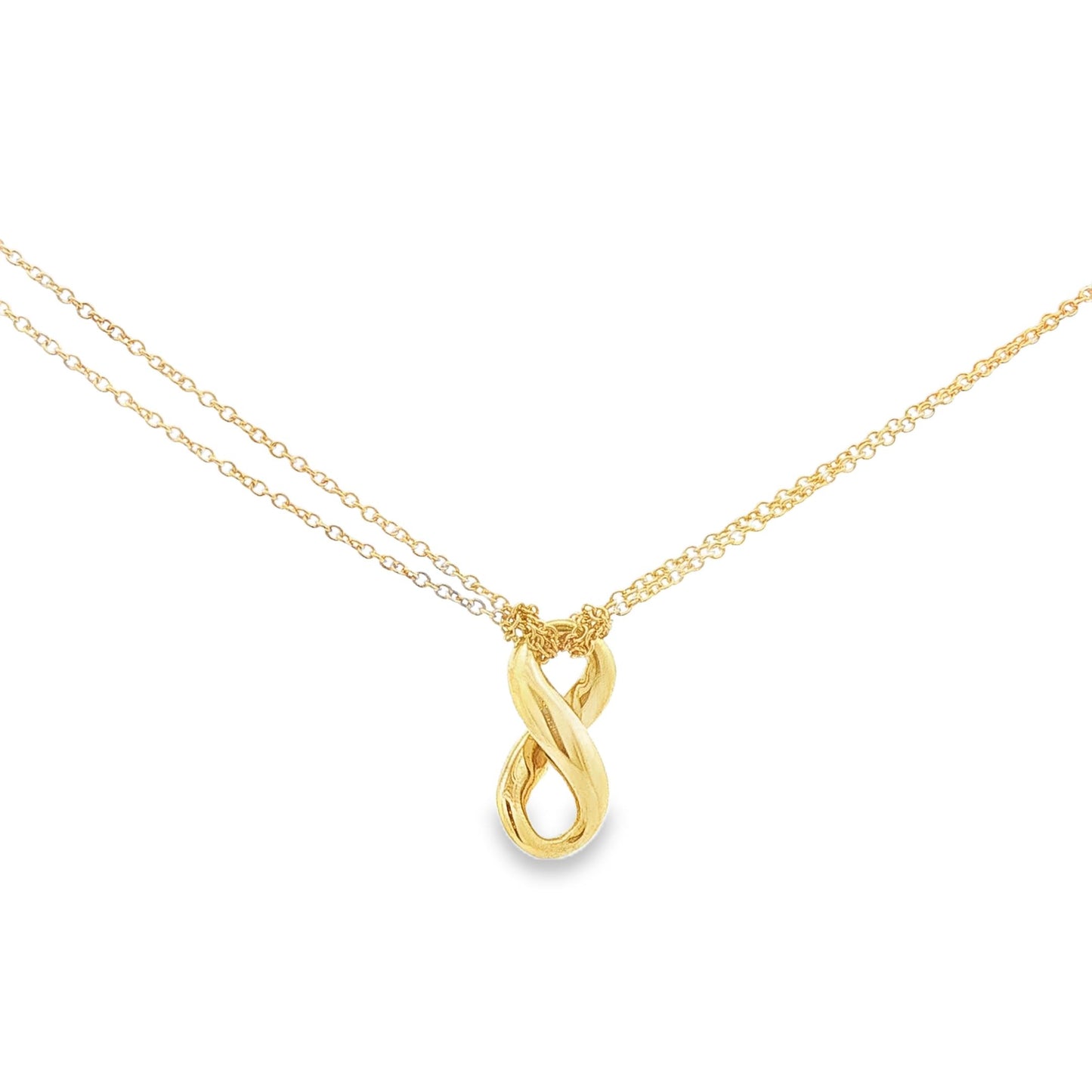 18K Gold Tiffany & Co. Infinity Necklace