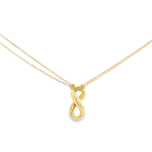 18K Gold Tiffany & Co. Infinity Necklace