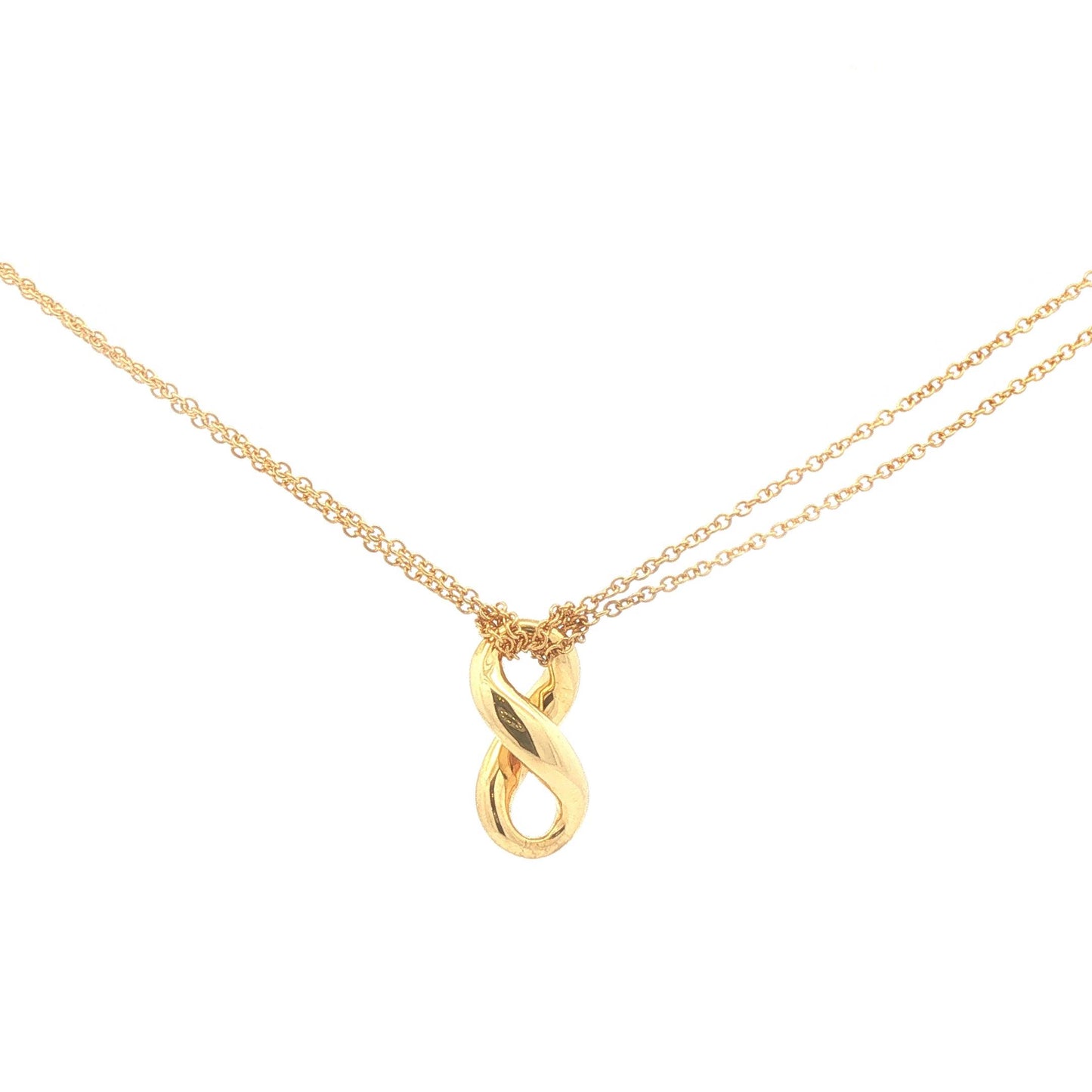 18K Gold Tiffany & Co. Infinity Necklace