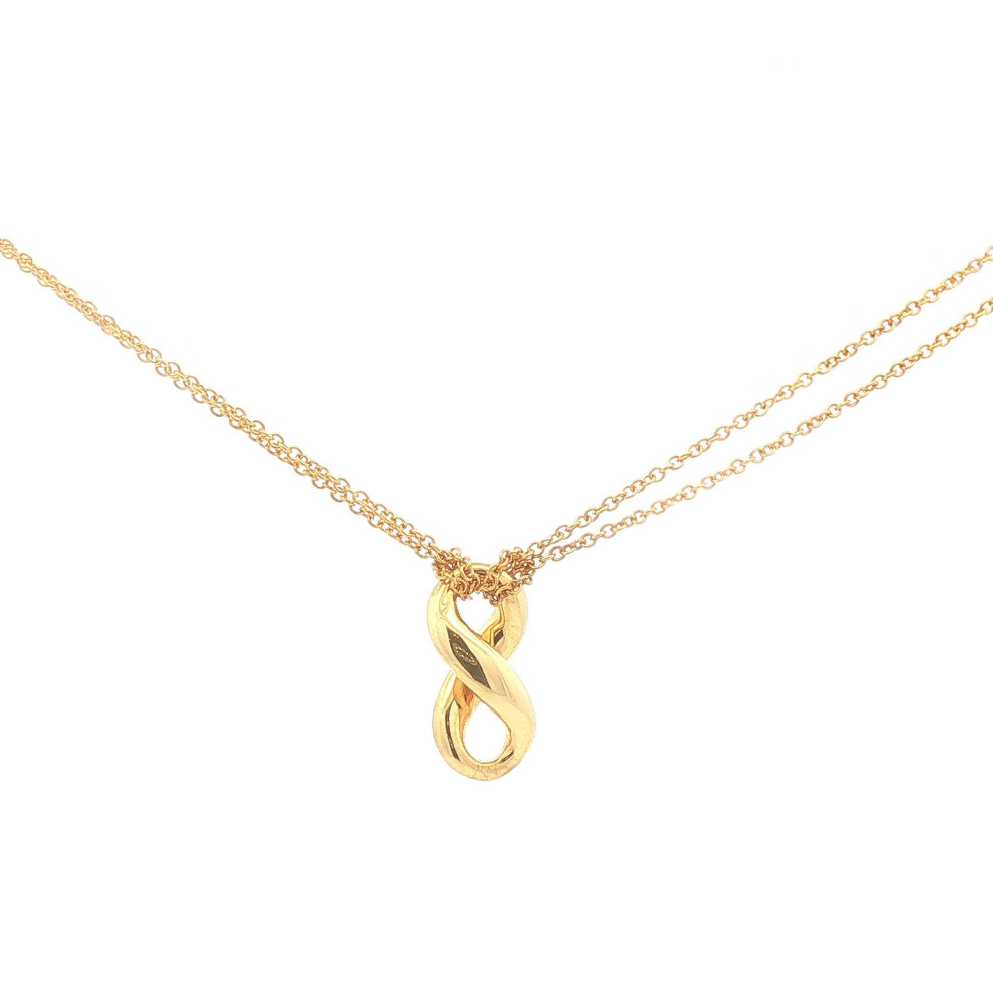 18K Gold Tiffany & Co. Infinity Necklace