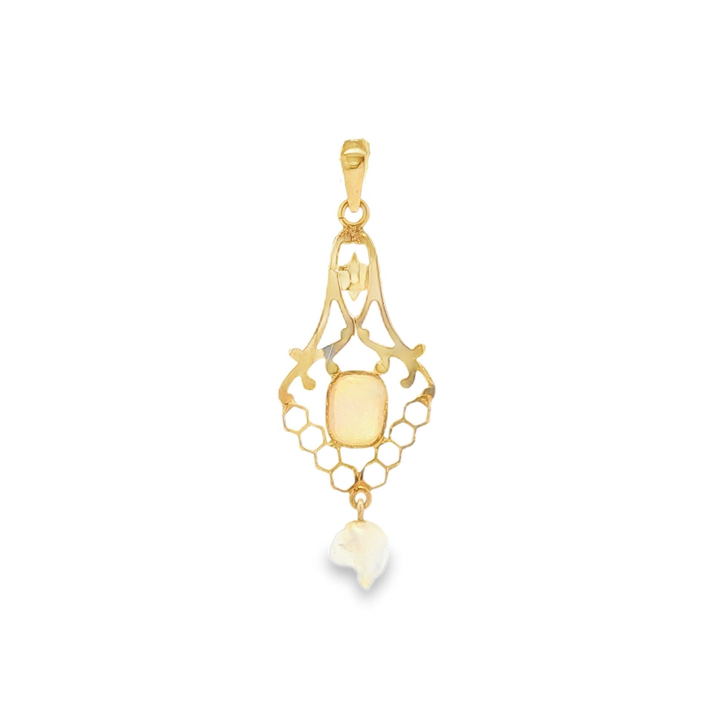 Art Nouveau Star Lavalier Pendant