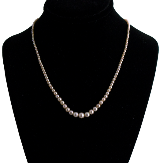 Edwardian Natural Pearl Necklace