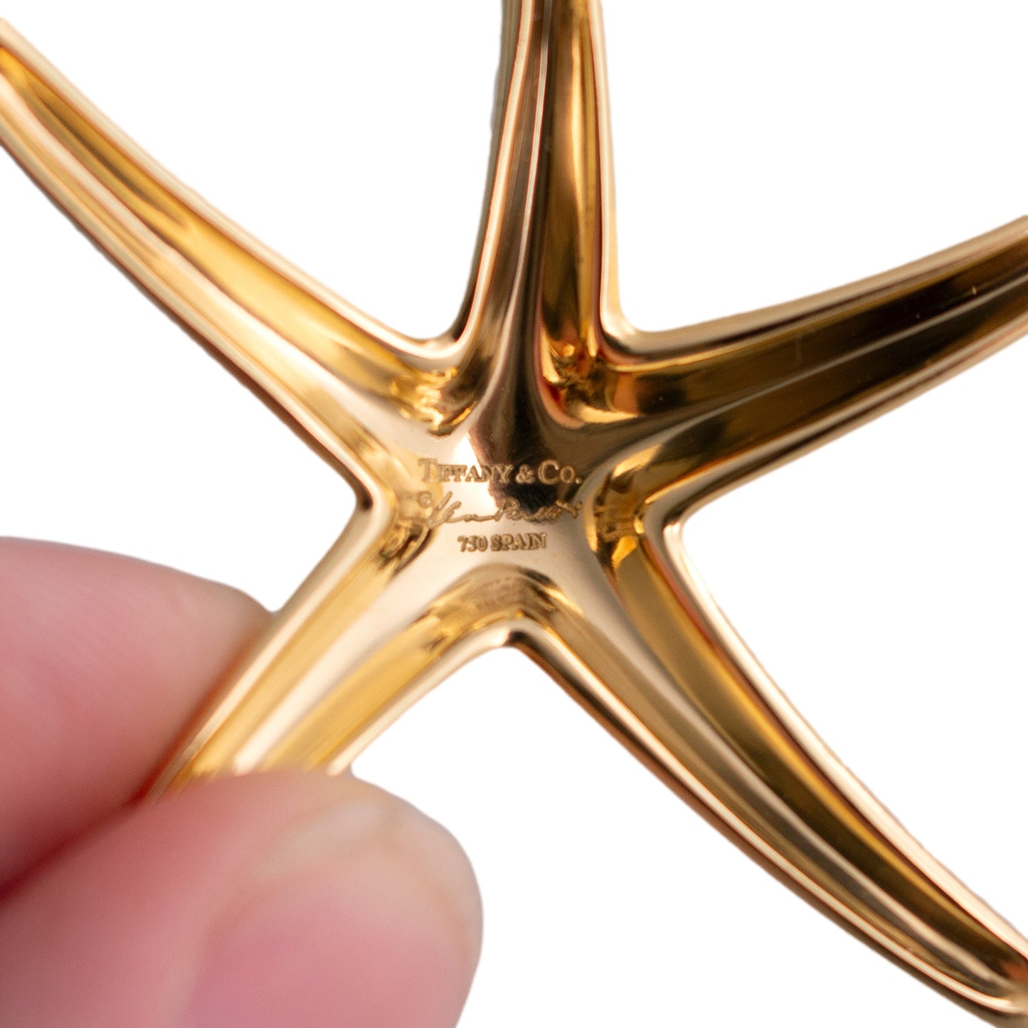 Elsa Peretti for Tiffany and Co 18K Starfish Pendant